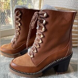 Cecelia New York Tia Heeled Boots. NWT